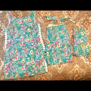 Lilly Pulitzer Guac and Roll Family Set